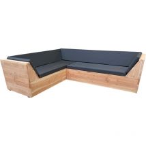 Wood4you - Lounge Set 6 Douglasie - inkl. fester Kissen