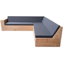 Wood4you - Lounge Set 1 Douglasie - GL-Form - inkl. Kissen