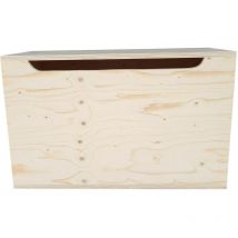Wood4you - Coffre à jouets - Robuste - boîte de rangement