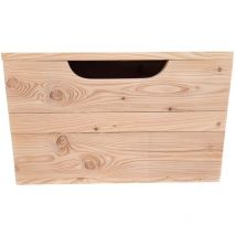 Wood4you - Coffre à jouets - Coffre de rangement Kick