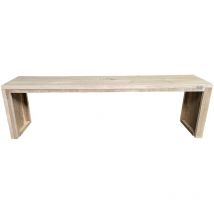Wood4you - Banc de jardin Amsterdam - 160 cm - Brun