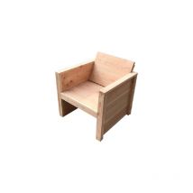 Wood4you - Tuinstoel Vlieland Douglas - Bouwpakket 65Lx72Hx57D cm