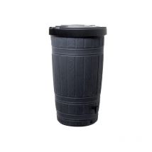 WOODCAN 265L réservoir d'eau de pluie de, dimensions (mm) 648x648x1128, couleur Noir