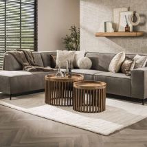 Furnwise - Wooden Coffee table set of 2 Tweak