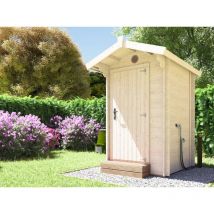 Dunster House Wooden Composting Eco Toilet Glamping Allotment Fertiliser Compost Air Ventilation