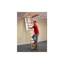 Bps Access Solutions - Wooden Loft Ladders, Size 1100mm x 545mm