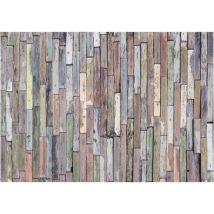 Wooden wall, photo murale, 360x254 cm, 4 parts