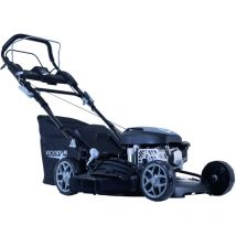 Benzin-Rasenmäher BLM460-150ES inkl. 2Ah Akku + 2,4A Ladegerät Handrasenmäher - Woodster