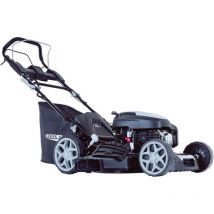 Benzin-Rasenmäher BLM560-225ES inkl. 2Ah Akku + 2,4A Ladegerät Handrasenmäher - Woodster