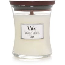 Mittlere Kerzen - Weißes Glas - Woodwick - 92135e