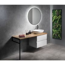 Woody Countertop 1600x28x500mm, Solid Oak Natural