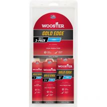 Gold Edge - Varnish Paint Brush - Pack of 3 - Wooster
