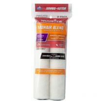 Wooster - Jumbo Koter Mohair 6.5' Mini Roller Sleeves 1/4' Nap Very Smooth - Twin Pack