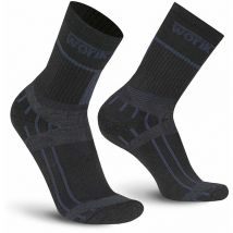 Worik Belfast mittlere technische Socken - 41/43 - Schwarze