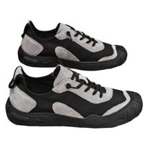 Work Shoes extra wide mens sneakers Mixed Color Thick-soled Vulcanized Shoes Men's Lace-up Thick-soled Sneakers Women's Breathable Anti-collision