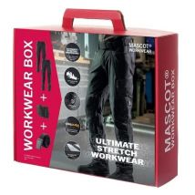 Workwear Box : 2 pantalons de travail Ultimate Stretch 18479 + 2 cadeaux - Noir - 40 - Jambes standards - Noir - Mascot