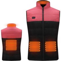 Ugreat - Workwear-Heated Jacket for Men Women with 4 Heat Zones and 77 Heat Settings Electric Heated Jacket with usb Charger,Machine Washable.Black m