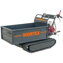 Wortex Motocarriola Cingolata Sfh500 Motore Benzina Honda 6,5 Hp 500 Kg Ribaltabile