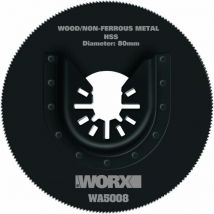 Lama da Taglio Semicircolare Universale per Legno Worx Wa5008