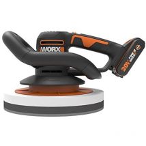 WX856 Lucidatrice rotorobitale con 1 batteria 20V -2ah ø 254 mm - 3000giri/min - Worx