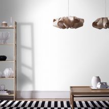 WOW - Papier peint Intissé Rénovation Blanc à Peindre 1005 x 52cm Blanc