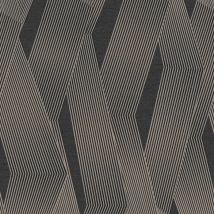 Vliestapete - Elegant lines Anthrazit - 10m x 52cm