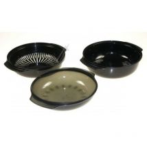 Plat à vapeur rond easycook 1,5L pour micro ondes whirlpool