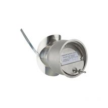 WS - Regulateur de tirage 130 mm, V2A