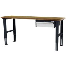 Ws24 Arbeitstisch Höhenverstellbar Schubladen: 1 X 150 B X T X H 2.000 X 600 X 760-1060 Mm - Ws24-100401
