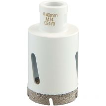 M14 Diamantbohrkrone SuperDry ø 40 mm - Ws24