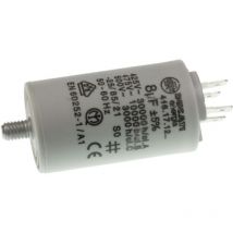 Haier – Kondensator 8 μF CBB65A-1 – Ersatzteil für Wäschetrockner und Waschmaschinen