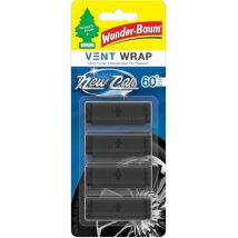 Wunder-baum Vent Wrap Lufterfrischer Fürs Lüftungsgitter Bietet Langanhaltenden Duft Unauffälliges Design New Car, 4 Stück
