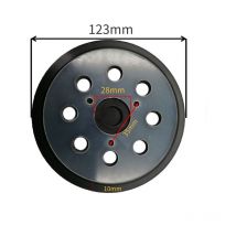 Csparkv - Schleifpad, 125 mm, 8-Loch-Schleifscheiben, Schleifpad