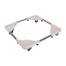 Kormax - wurko soporte cuadrado ruedas 45-70cm , Soporte cuadrado con ruedas extensible Wurko Solución práctica diseñada para proporcionar