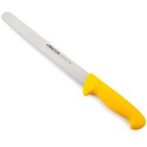 Arcos - Wurstmesser Farbe - Prof 294900 in Edelstahl Nitrum und mango ergonomische gelbe Polypropylenklinge und 25 cm Klinge, Schaukasten
