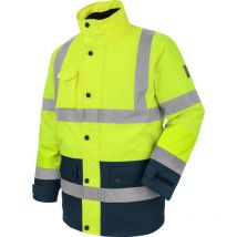 Parka de travail lumen 4 en 1 Jaune 5XL