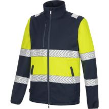 Softshell haute visibilité fluo one jaune/marine 6XL - Würth Modyf