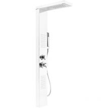 Wyctin - Hofuton Système de panneau de douche 1547130cm argent