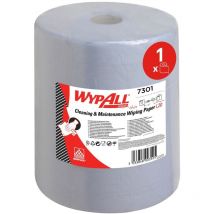 Wypall L20 Extra Wide Blue Roll Paper Wipers - 1 Roll