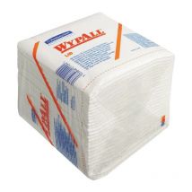 Torchon L 40 7471 L305xl318env. mm blanc 1 couche, plié en quarts