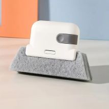 Tonchean - x Mehrzweck-Reinigungsbürste für Tür- und Fensterrillen – leicht zu greifen, wiederverwendbarer Rillenreiniger für Küche, Bad, Wohnzimmer,