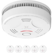 Rauchmelder SD11, 5er Set 10 Jahre Batterie Feuermelder tüv Zertifiziert - X-sense