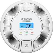 Vernetzbarer co Melder mit Digitalanzeige CO03D-W, 1er Set - X-sense