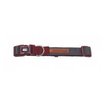 X-trm Doppelpremiumgrau-Kragen-Granat 20-30 cm x 1 cm