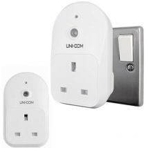 Uni-com - x2 63346 Indoor Socket Plug Security Timer Light Holiday Lights UNC63346