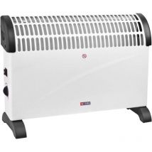 702010 Convettore 25 m² 2000 w Nero/Bianco - X4-life