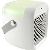 X4-life - Refroidisseur d'air (l x l x h) 15.2 x 17.4 x 17.3 cm avec batterie, avec éclairage, avec lumières d'ambiance a