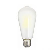 Ampoule à filament led Edison Opaque, culot E27, 4,9W (eq. 75W), 1055 lumens, Blanc chaud, Classe a - ARFE1055STO - Xanlite