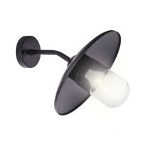 Xanlite - Applique murale filaire noire indus IP44, culot E27, 60W max - APFE60NIND