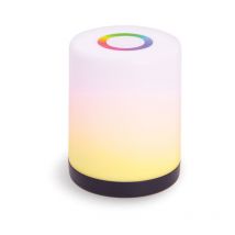 Xanlite - Lampe à poser led rvb et blanc chaud, tactile, dimmable, rechargeable usb - laprvbwr